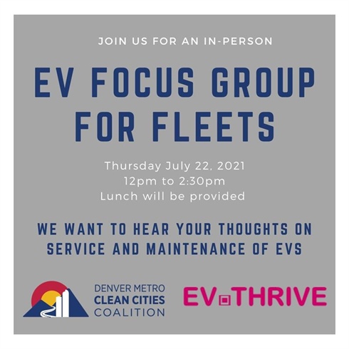 EV Focus Group for Fleets